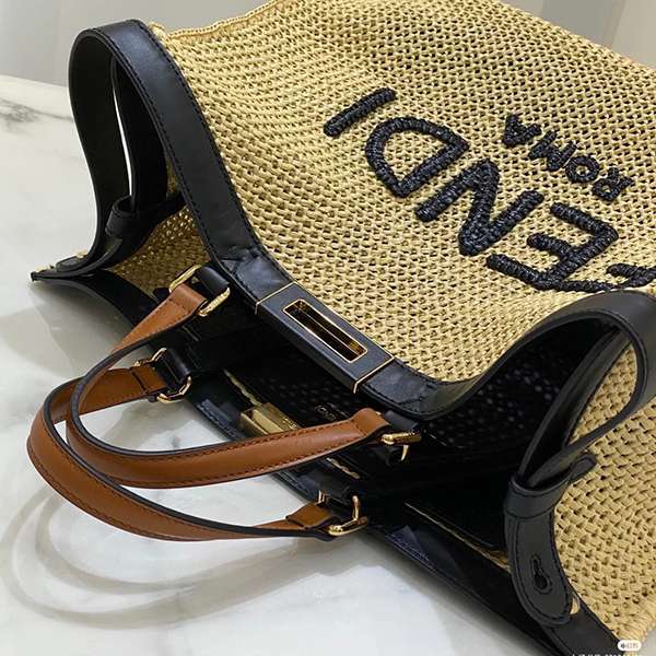 フェンディ ピーカブー コピー フェンディ Xトートラフィアバッグ 8BH374ABVSF11RK